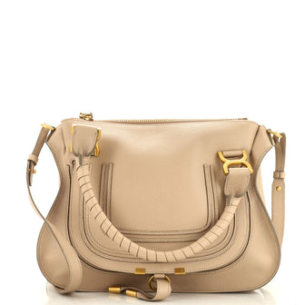 Chloe Marcie Satchel Leather Medium