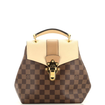 Louis Vuitton Clapton Backpack Damier and Leather