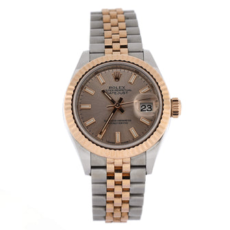 Rolex Oyster Perpetual Datejust Automatic Watch Stainless Steel and Rose Gold 28