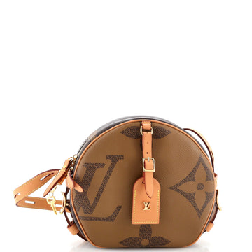 Louis Vuitton Boite Chapeau Souple Bag Reverse Monogram Giant