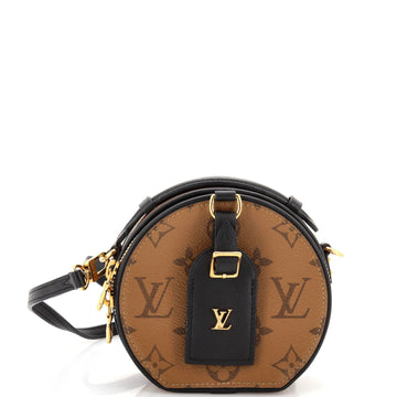 Louis Vuitton Mini Boite Chapeau Bag Reverse Monogram Canvas