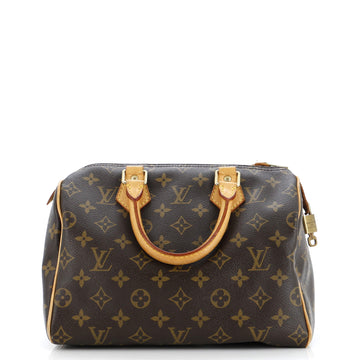 Louis Vuitton Speedy Handbag Monogram Canvas 25