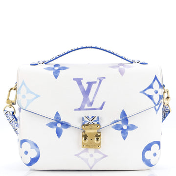 Louis Vuitton Pochette Metis By The Pool Monogram Watercolor Giant MM
