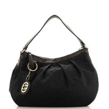 Gucci Sukey Hobo GG Canvas Medium
