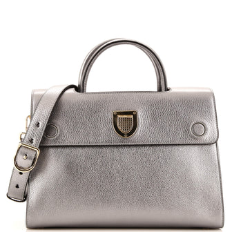 Christian Dior Diorever Bag Leather Medium