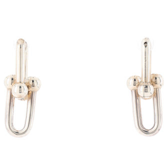 Tiffany & Co. Hardwear Link Earrings Sterling Silver Large