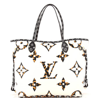Louis Vuitton Neverfull NM Tote Limited Edition Jungle Monogram Giant MM