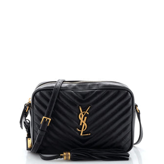 Saint Laurent Lou Camera Bag Matelasse Chevron Leather Small