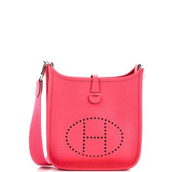 Hermes Long Strap Evelyne Bag Clemence TPM