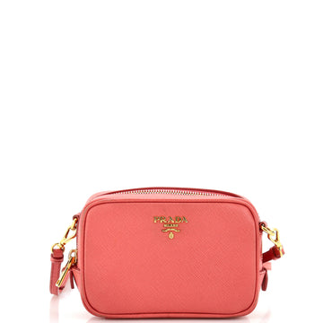 Prada Camera Shoulder Bag Saffiano Leather Mini