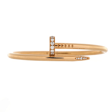 Cartier Juste un Clou Bracelet 18K Rose Gold with Diamonds Classic