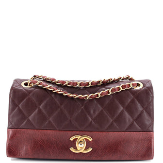 Chanel Soft Elegance Flap Bag Quilted Distressed Calfskin Medium