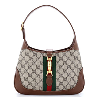 Gucci Jackie 1961 Hobo GG Coated Canvas Small