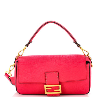 Fendi Selleria Baguette NM Bag Leather Medium