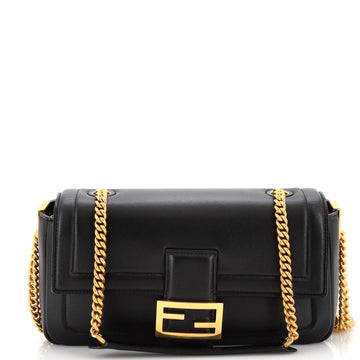 Fendi Baguette Chain Bag Leather Medium