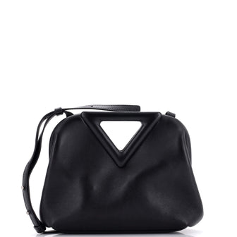 Bottega Veneta Point Shoulder Bag Leather Small
