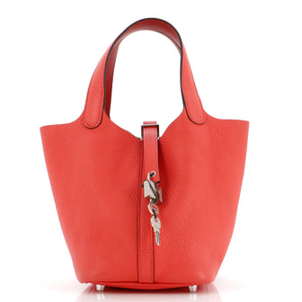 Hermes Eclat Picotin Lock Bag Clemence with Swift PM