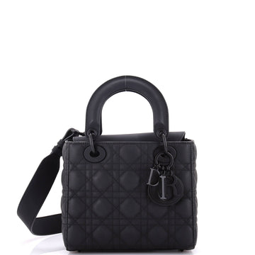 Christian Dior Ultra Matte My ABCDior Lady Dior Bag Cannage Quilt Calfskin