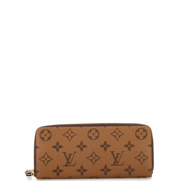 Louis Vuitton Clemence Wallet Reverse Monogram Canvas