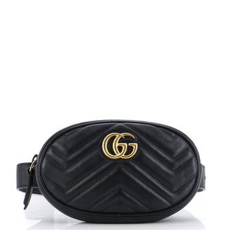 Gucci GG Marmont Belt Bag Matelasse Leather