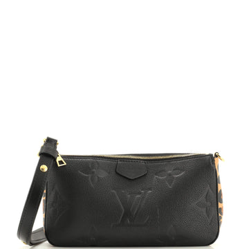 Louis Vuitton Multi Pochette Accessoires Wild at Heart Monogram Empreinte Giant