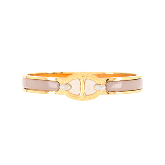 Hermes Mini Clic Chaine d'Ancre Bracelet Metal and Enamel