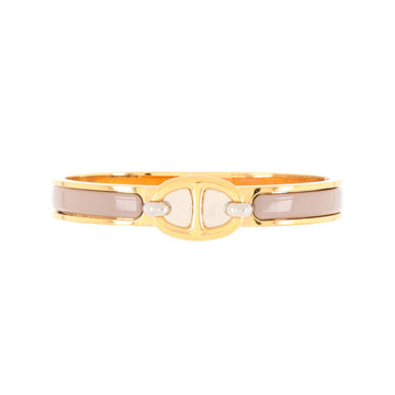 Hermes Mini Clic Chaine d'Ancre Bracelet Metal and Enamel