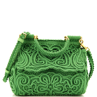 Dolce & Gabbana Miss Sicily Bag Crochet Small