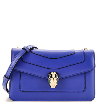 Bvlgari Serpenti Forever Shoulder Bag Leather Small