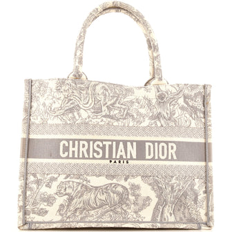 Christian Dior Book Tote Oblique Canvas Medium