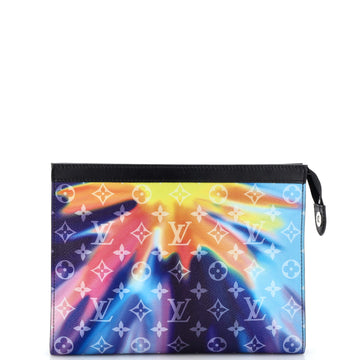 Louis Vuitton Pochette Voyage Limited Edition Monogram Sunset Canvas MM