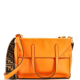 Fendi Flip Tote Leather Small