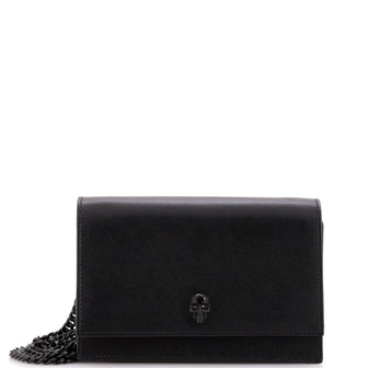 Alexander McQueen Skull Chain Crossbody Bag Leather Mini