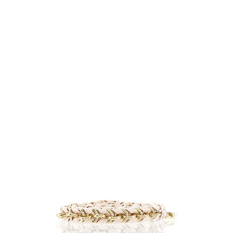 Louis Vuitton Multi Pochette Accessoires Woven Chain Strap Leather and Metal