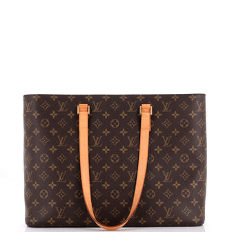 Louis Vuitton Luco Handbag Monogram Canvas