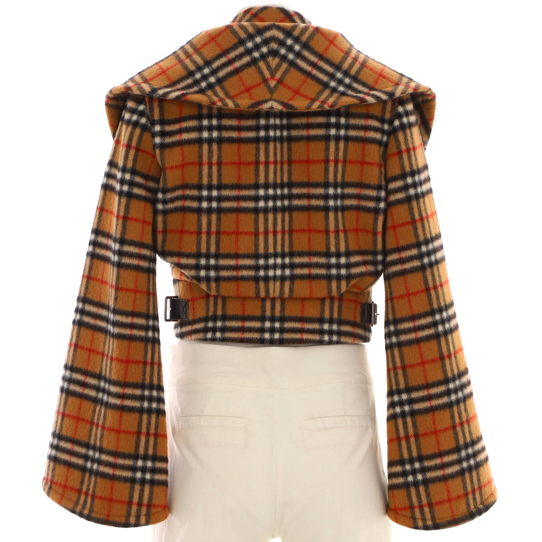 Burberry x Vivienne Westwood Women's Shawl Collar Cropped Jacket
