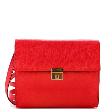 Hermes Clic Wallet on Strap Chevre Mysore 16