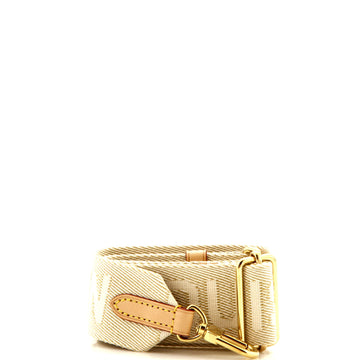 Louis Vuitton High Rise Adjustable Shoulder Strap Canvas