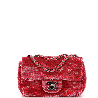 Chanel Flap Bag Sequins Mini