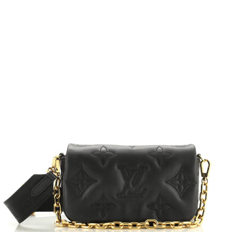 Louis Vuitton Wallet on Strap Bubblegram Leather