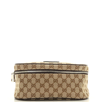 Gucci Waist Belt Bag (Outlet) GG Canvas Small
