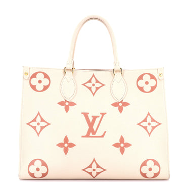 Louis Vuitton OnTheGo Tote Bicolor Monogram Empreinte Giant MM