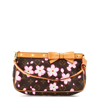 Louis Vuitton Pochette Accessoires Limited Edition Cherry Blossom Monogram