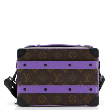 Louis Vuitton Handle Soft Trunk Bag Macassar Monogram Canvas