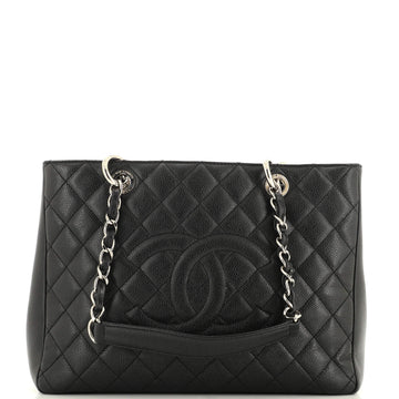 Chanel Grand Shopping Tote Quilted Caviar