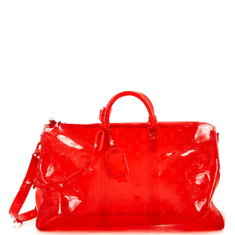 Louis Vuitton Keepall Bandouliere Bag Limited Edition Monogram PVC 50