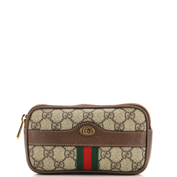Gucci Ophidia Belt Bag GG Coated Canvas Mini