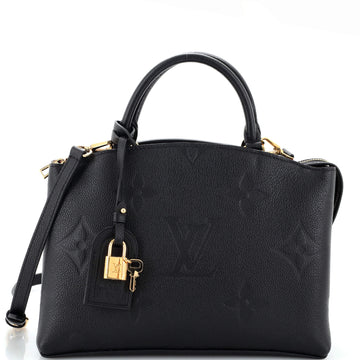 Louis Vuitton Petit Palais Handbag Monogram Empreinte Giant