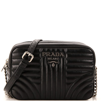 Prada Camera Bag Diagramme Quilted Leather Small