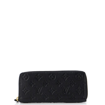 Louis Vuitton Clemence Wallet Monogram Empreinte Leather
